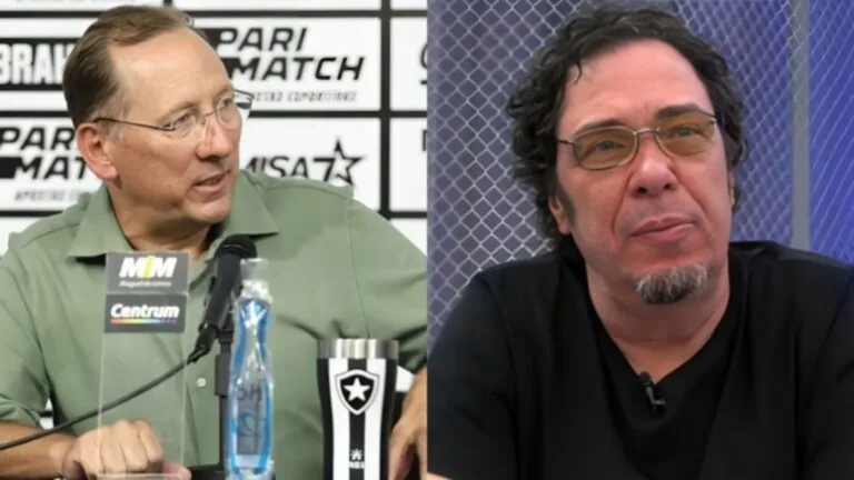 Casagrande rebate Textor e crava clube mais organizado que o Botafogo