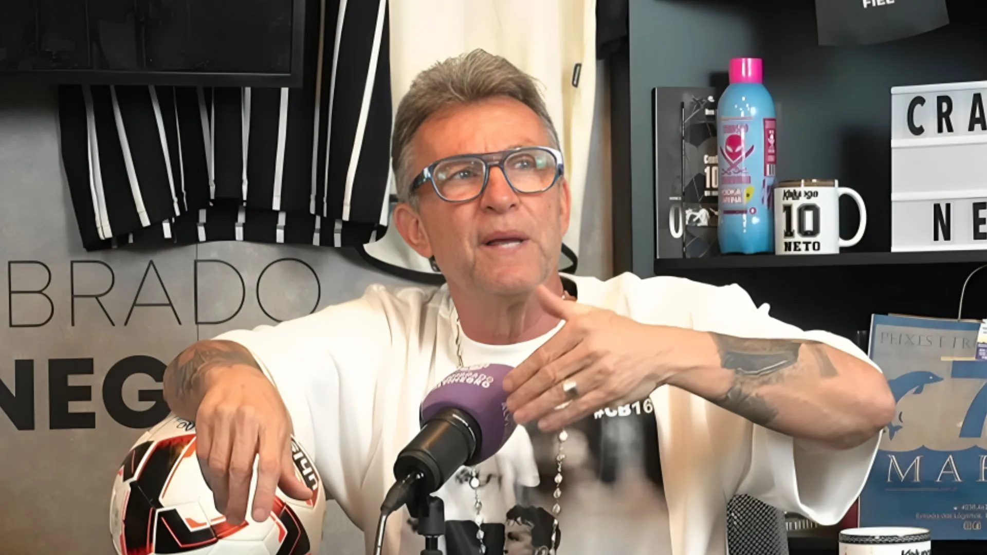 Craque Neto crava time “maltratado” pela imprensa no Brasil