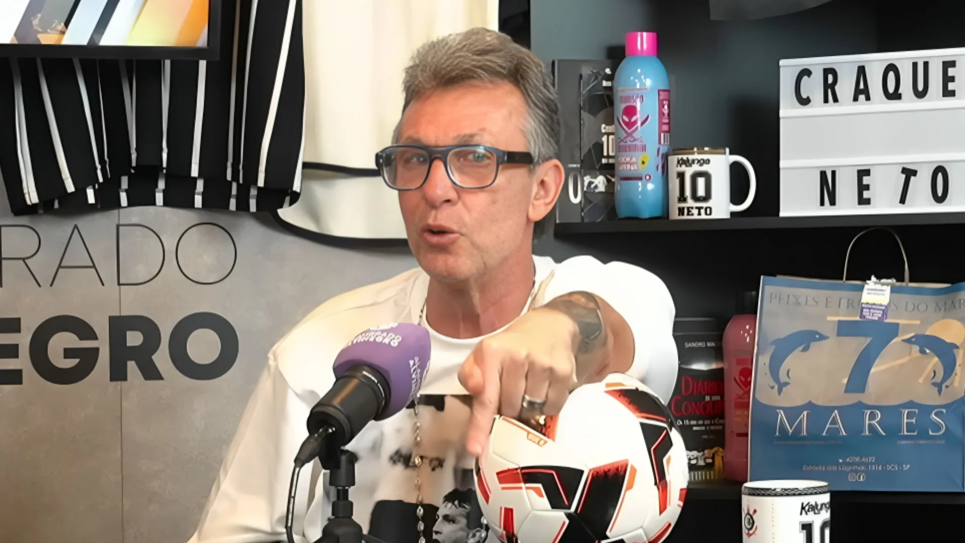 Craque Neto crava time protagonista no Brasil: “Ganha três títulos”