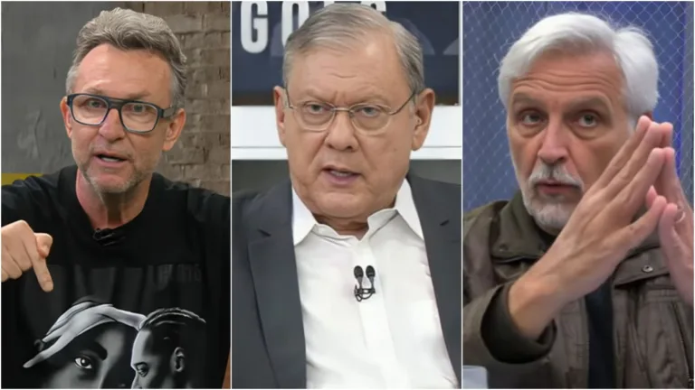 Craque Neto, Milton Neves e Sormani elegem time mais forte do Brasil em 2025