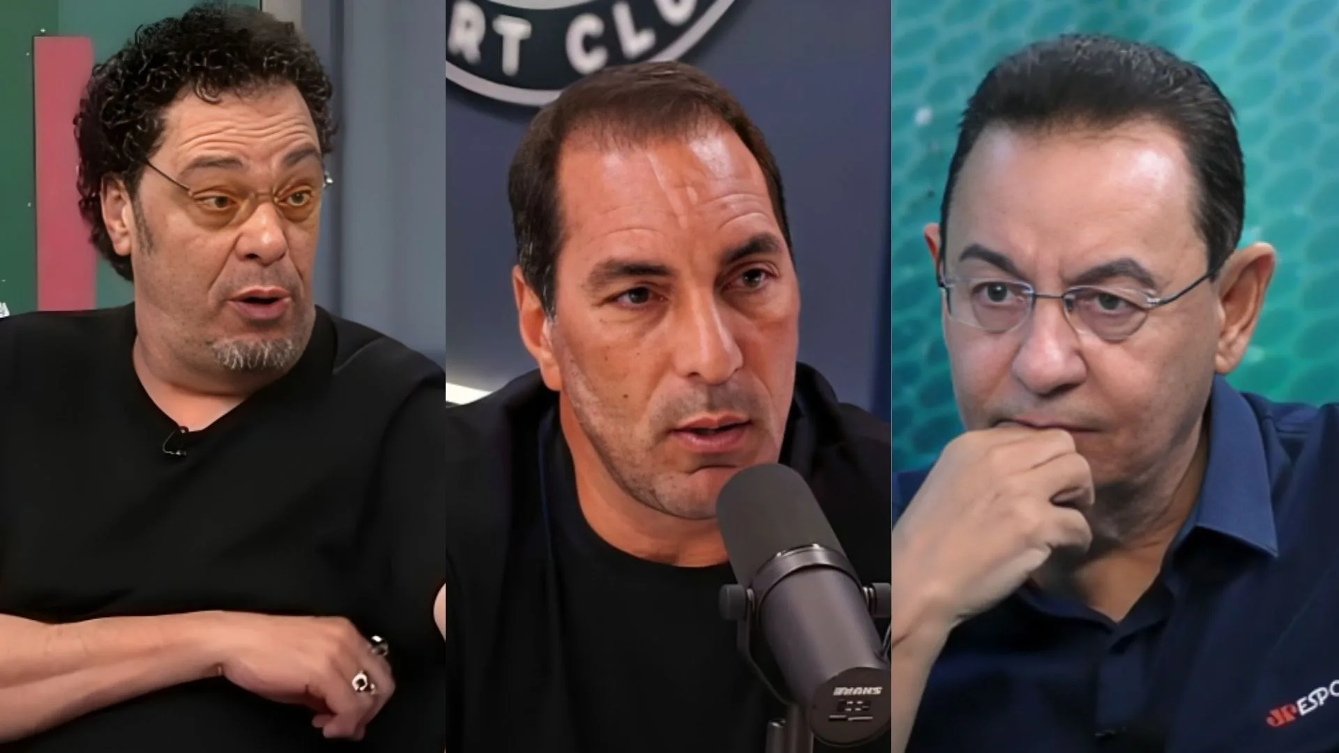 Edmundo, Casagrande e Flávio Prado alertam clubes “quebrados” no Brasil hoje