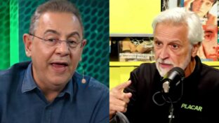 Flavio Prado e Sormani comentaristas (Reprodução)
