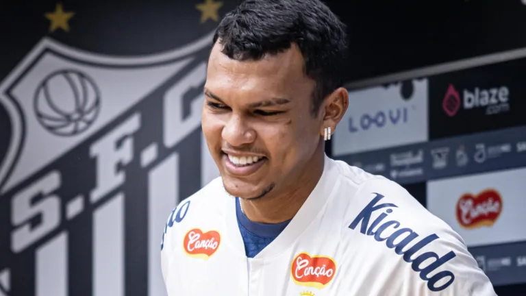 Gabriel Veron revela motivo de escolher o Santos e fala sobre jogar com Neymar