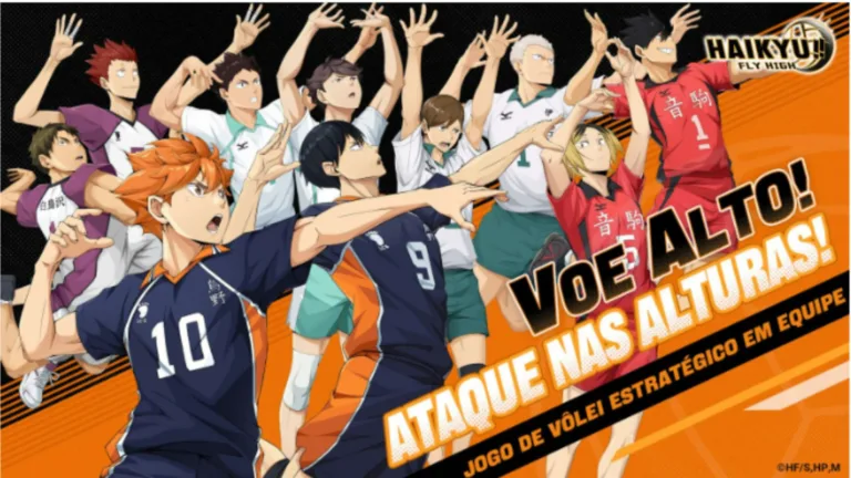 HAIKYU!! FLY HIGH, RPG de vôlei, tem pré-registro aberto