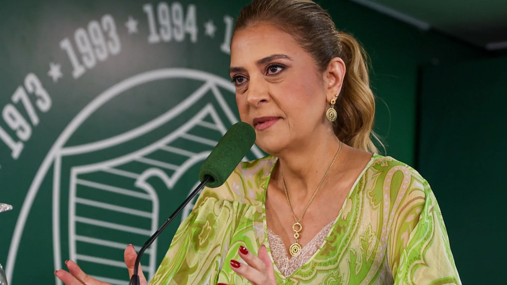 Velloso reprova ironia de Leila Pereira, do Palmeiras: “Não está adequado”