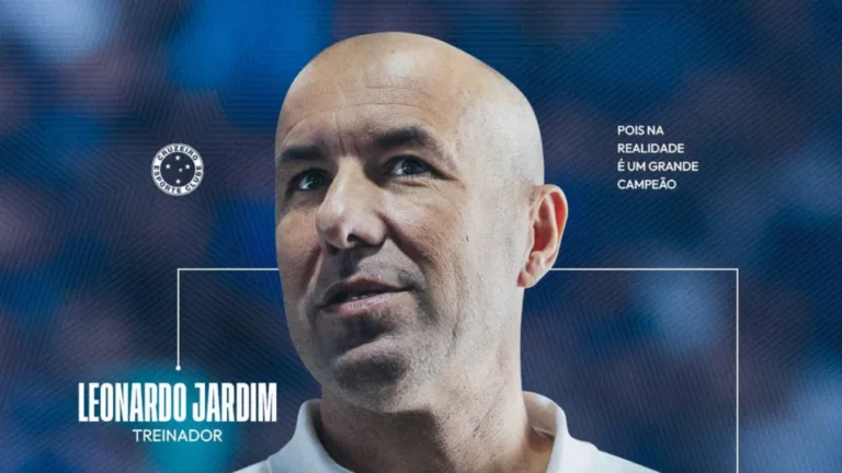 Cruzeiro anuncia o português Leonardo Jardim como novo técnico