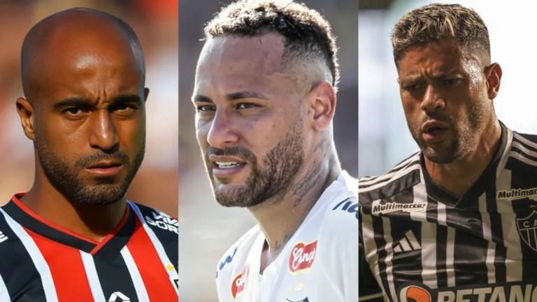Neymar, Lucas Moura e Hulk elegem torcidas acima da média no Brasil