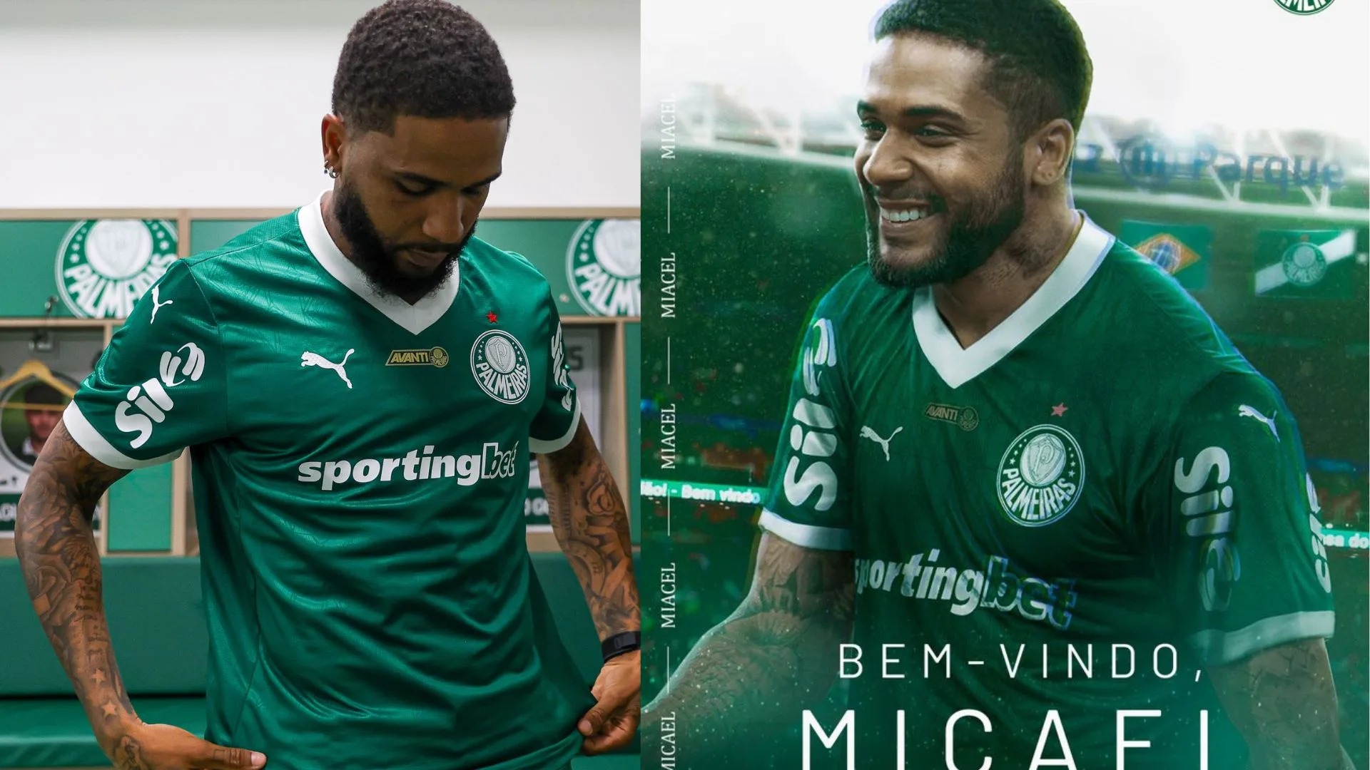 Palmeiras anuncia chegada do zagueiro Micael 