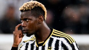 Paul Pogba, em jogo da Juventus (Divulgação/X)