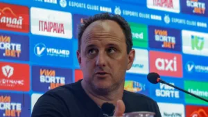 Rogério Ceni, do Bahia, crava time difícil de enfrentar hoje