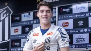 Novo reforço do Santos, Rollheiser fala de ‘ajuda’ de Neymar em negociação