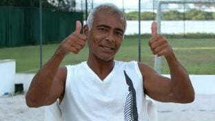 Romário, ex-atacante da seleção (Reprodução/Record)