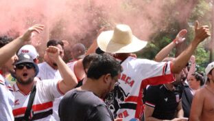 Torcida do Botafogo-SP no último jogo do Paulistão (João Victor Menezes de Souza/Agência Botafogo)