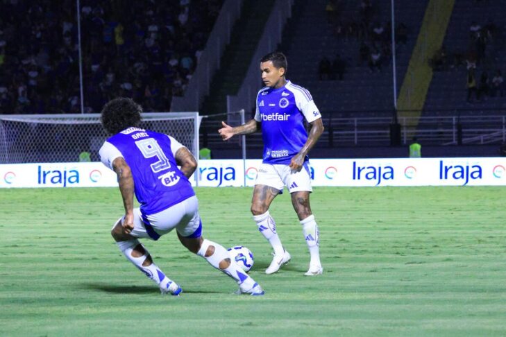 Dudu em amistoso pelo Cruzeiro. Foto: Mendonca Junior/TheNEWS2 via ZUMA Press Wire