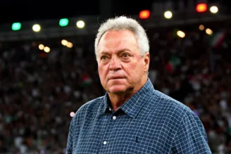 Abel Braga, em jogo no Maracanã