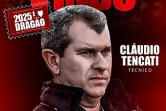 Cláudio Tencati, novo treinador do Atlético-GO
