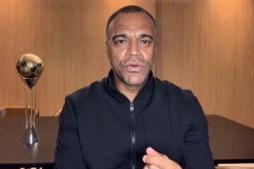 Denílson, ex-jogador e comentarista da Globo