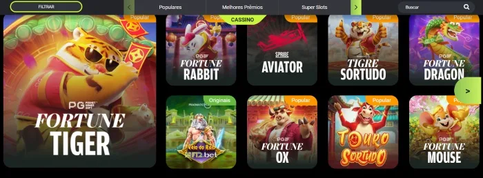 Tigre Sortudo F12.Bet cassino 