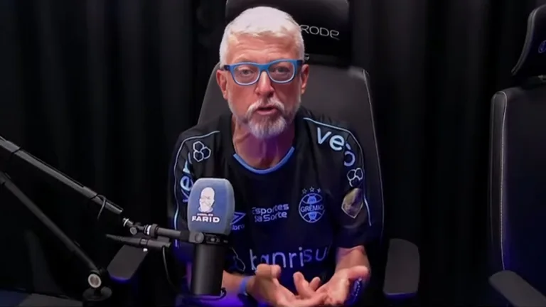 Farid dispara contra ídolo multicampeão pelo Grêmio: “Fora da Calçada da Fama”