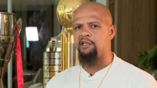 Felipe Melo é comentarista do Sportv (Reprodução - YouTube)