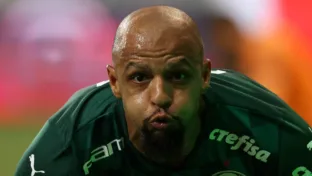 Felipe Melo, ex-jogador do Palmeiras (Cesar Greco - Palmeiras)