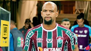 Felipe Melo durante jogo do Fluminense (Mailson Santana - Divulgação)