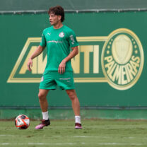 Lateral tem ficado fora dos jogos do Verdão (Foto: Cesar Greco/Palmeiras/by Canon)