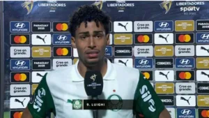 Cerro Porteño é punido pela Conmebol por ato racista de torcedores contra Luighi, do Palmeiras