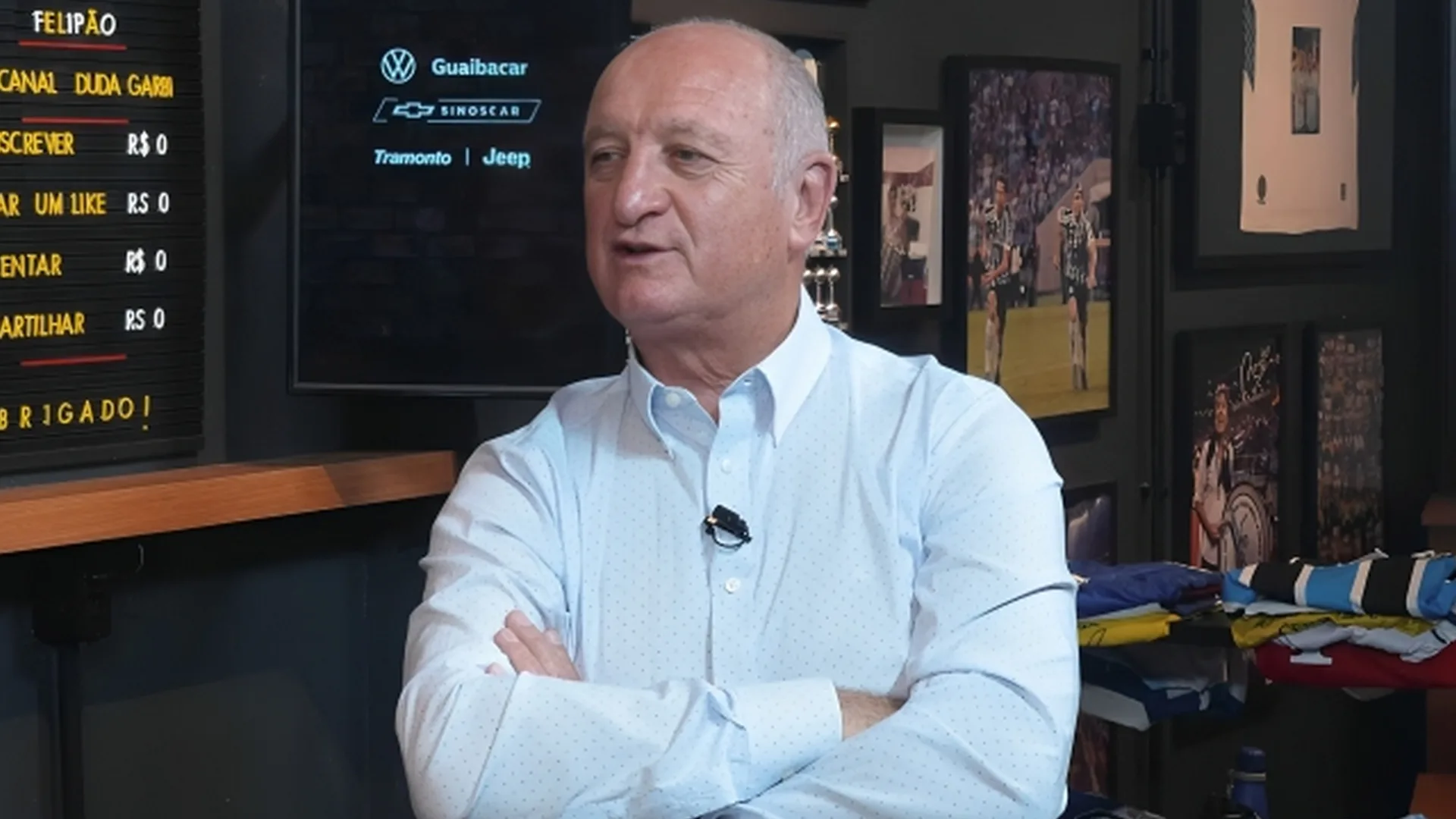 Felipão sinaliza futuro técnico da seleção brasileira: “Tem qualidade”