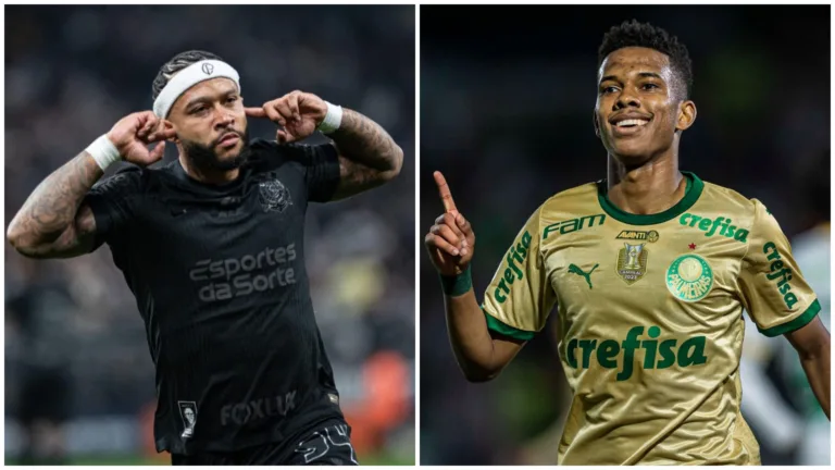Corinthians x Palmeiras: Sormani crava o melhor entre Memphis Depay e Estêvão