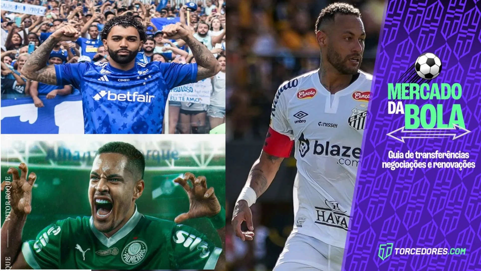 Mercado da Bola: confira quem chegou e quem saiu do seu time nessa janela de transferências