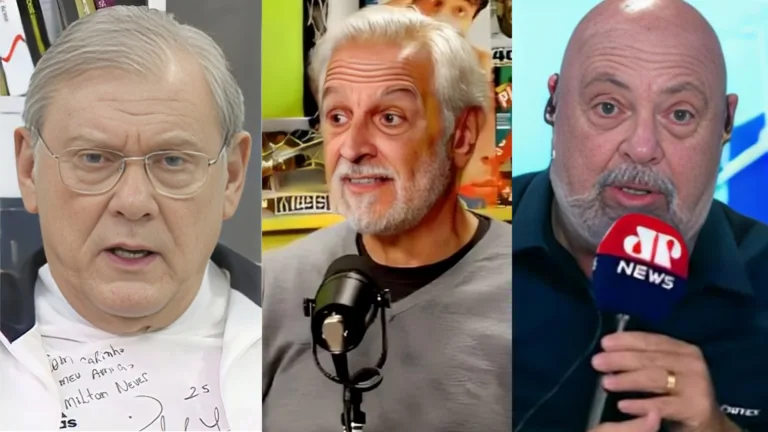 Milton Neves, Sormani e Nilson Cesar cravam campeão paulista entre Corinthians e Palmeiras