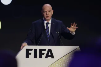Gianni Infantino, presidente da Fifa