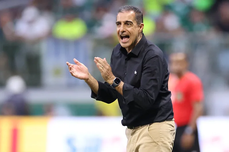 Renato Paiva lamenta empate com o Palmeiras no Brasileirão, mas diz que o Botafogo que honra os torcedores está de volta