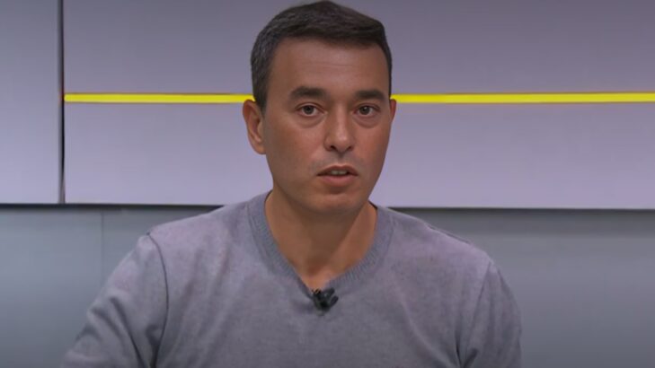 Rizek na apresentação do Seleção - Divulgação