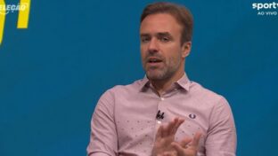 Roger Flores durante o Seleção SporTV - Divulgação