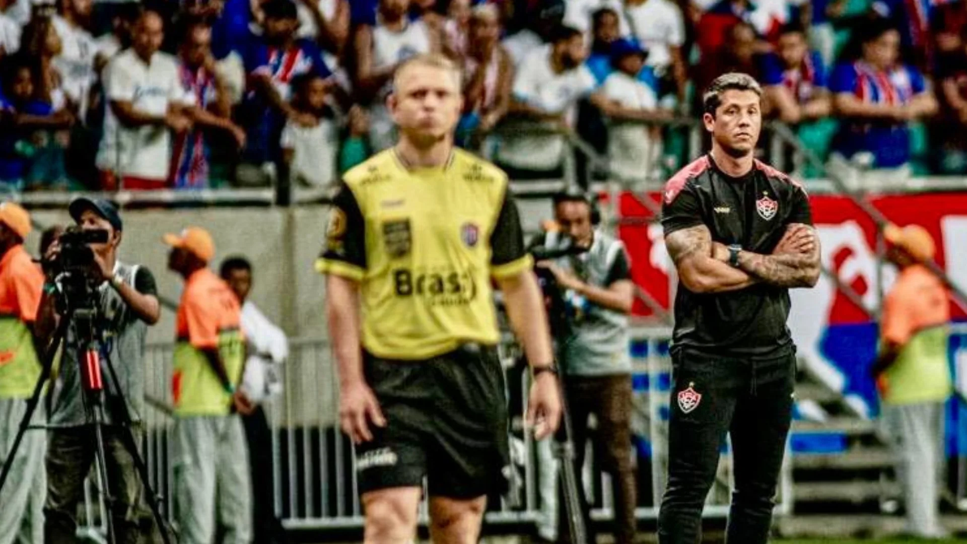 Thiago Carpini, do Vitória, faz comparação curiosa entre o Náutico e o Boston River-URU