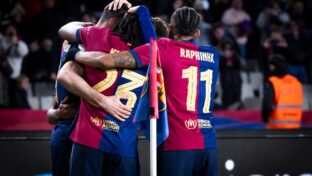 Barcelona está na luta pelo título da La Liga (foto: Dani Aznar/FCB)