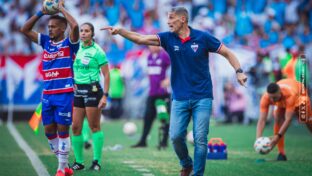 Vojvoda vai liderar o Fortaleza na Libertadores (foto: Mateis Lotif/Fortaleza)