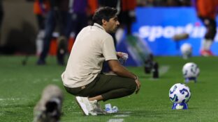 Abel Ferreira trabalhou no clássico entre Palmeiras e Corinthians pelo Brasileirão Série A (foto: Cesar Greco/SEP)