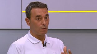 Rizek na apresentação do Seleção Sportv - Divulgação