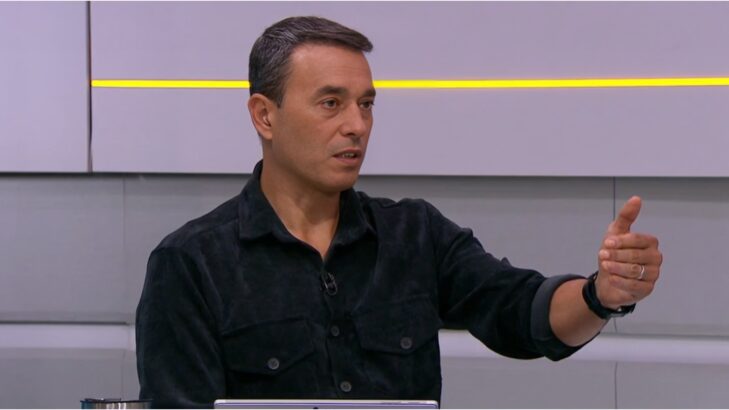 Rizek no comando do Seleção Sportv - Divulgação