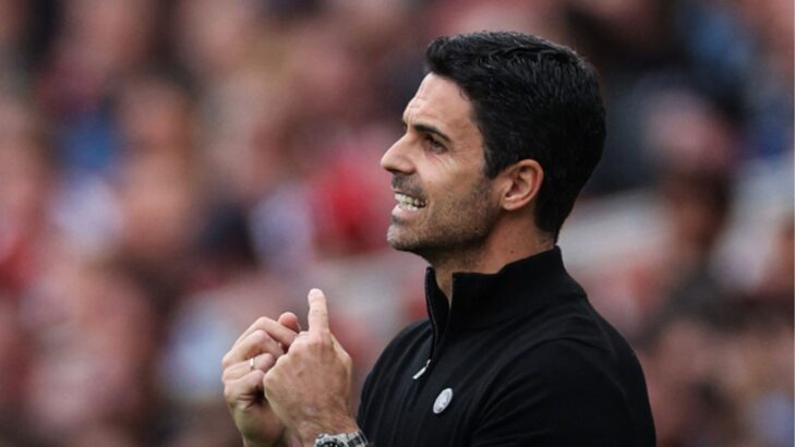 Arteta tem chance de alcançar semis da Champions pela primeira vez como técnico (Divulgação)