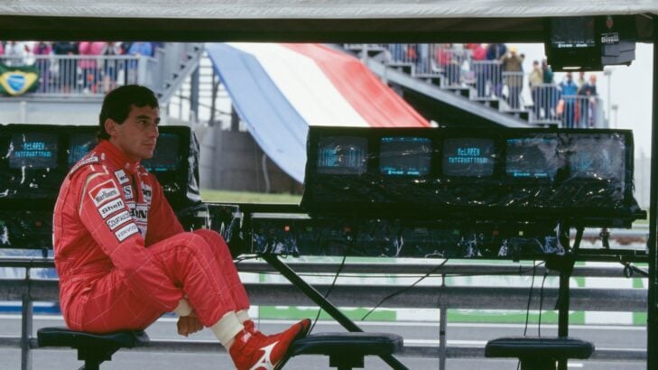 Ayrton Senna foi tricampeão de F1 (Pascal Rondeau/Getty Images)