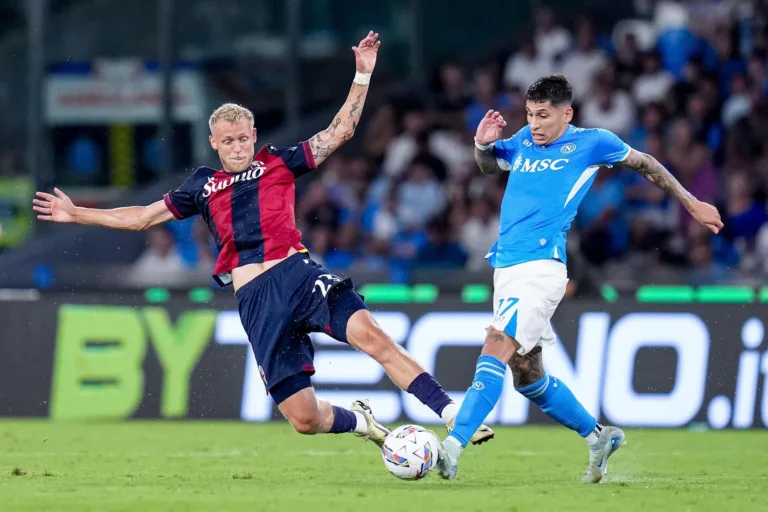 Bologna venceu Napoli apenas uma vez nos últimos cinco anos; veja odds