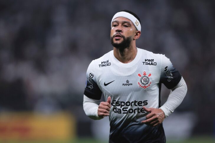 Associated Press / Alamy Stock Photo | Veja as odds para Memphis Depay marcar na partida entre Corinthians x Vasco