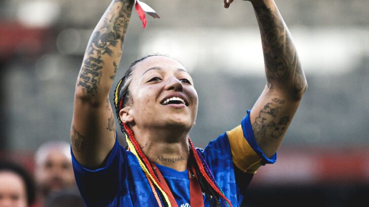 Byanca Brasil, do Cruzeiro, lidera corrida por prêmio de melhor jogadora do Brasileirão Feminino Byanca Brasil, do Cruzeiro, lidera corrida por prêmio de melhor jogadora do Brasileirão Feminino