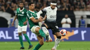 Diego Souza antecipa placar de Palmeiras x Corinthians no Brasileirão