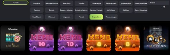 Keno Jogo F12.Bet Keno Jogo cassino online