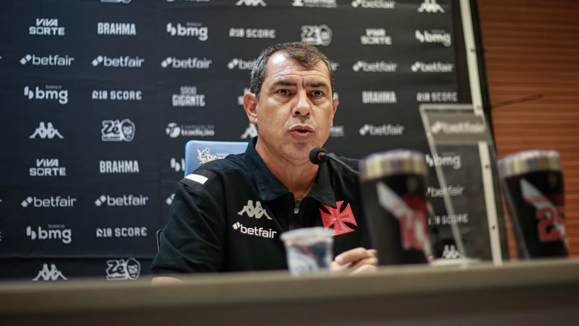 Fábio Carille, do Vasco, indica time relaxado no Brasileirão Série A: “Me incomodou”